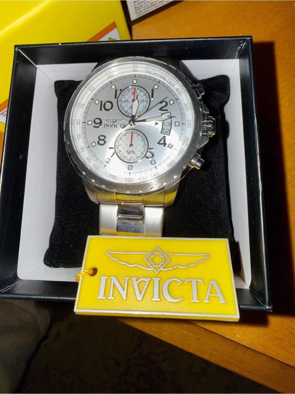 Invicta Jewelry Men’s watch by Invicta Stainless Steel ‘ ‘NWT